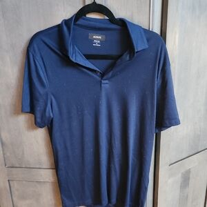 Alfani Men's Navy Blue Polo Shirt
